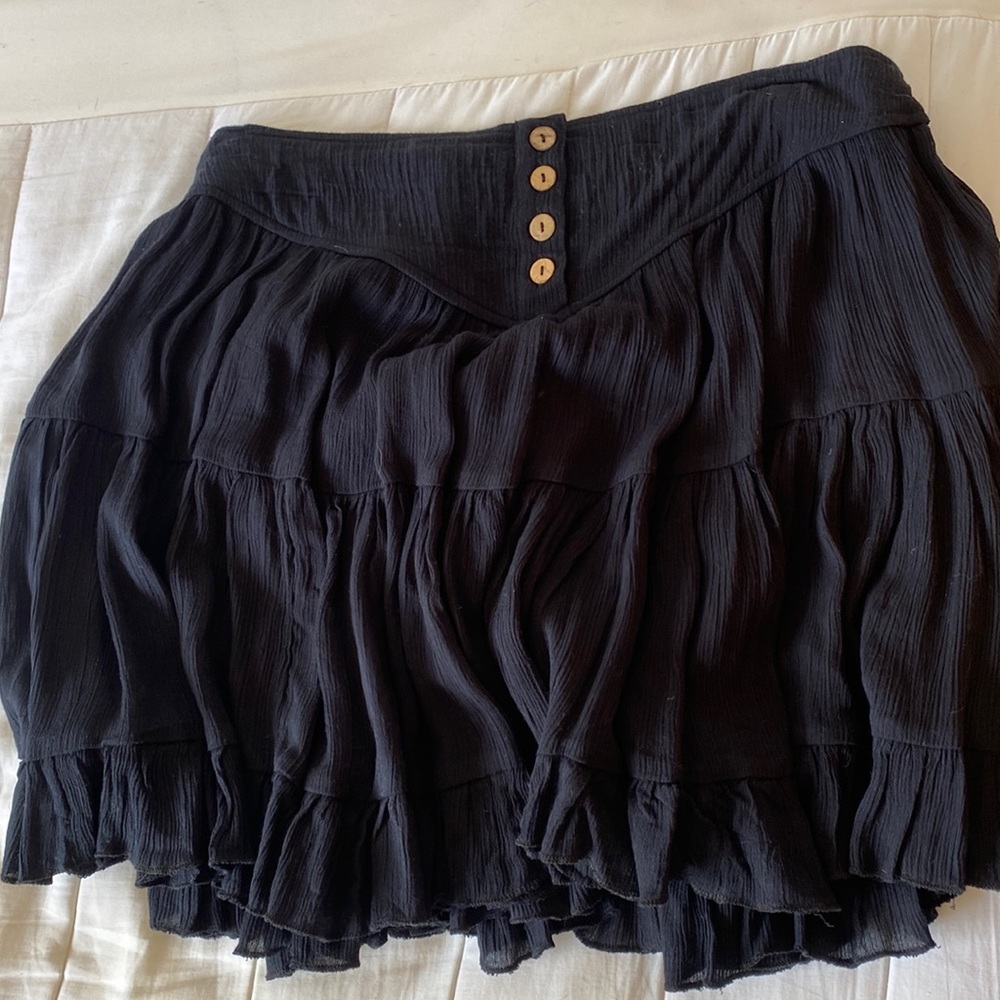 Free People Skirt - Size M Black